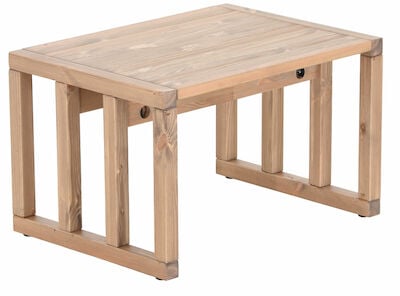 Kioto sohvapöytä 70x52 cm antiikkipetsattu