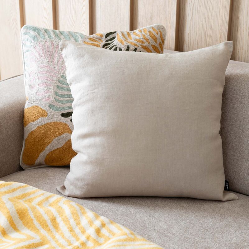 Hetki pellavatyynynpäällinen 50x50 cm hiekka