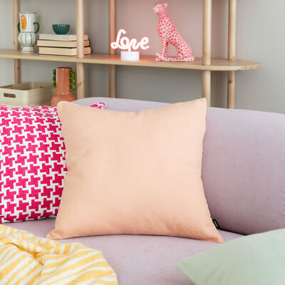 Hetki pellavatyynynpäällinen 50x50 cm jäänsininen