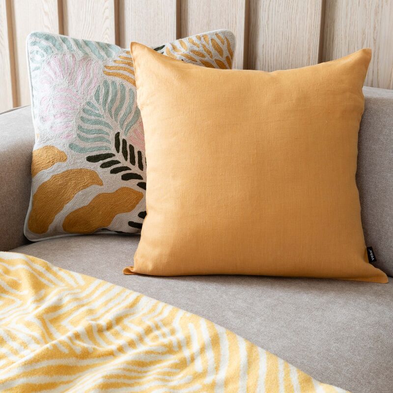 Hetki pellavatyynynpäällinen 50x50 cm hunaja