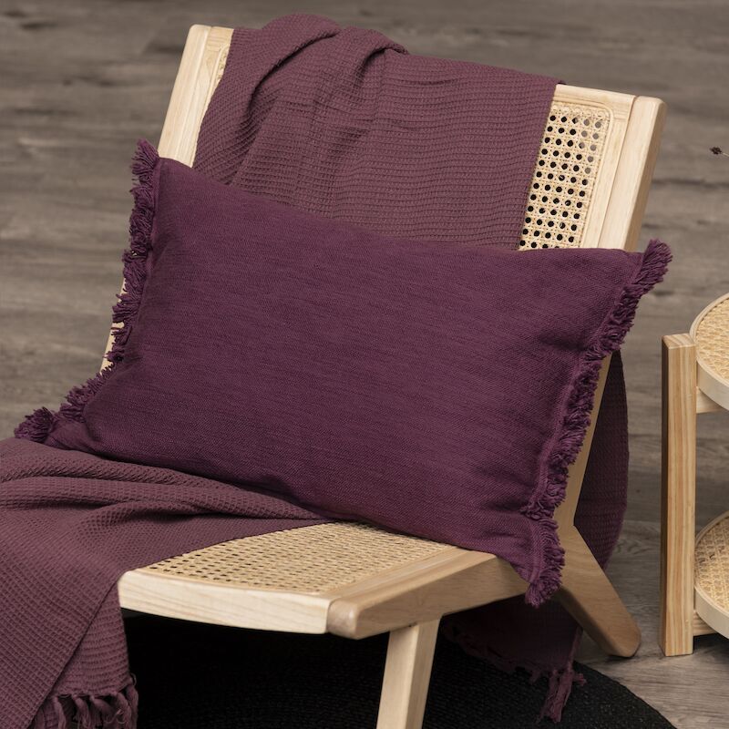 Fanni K Ruffle koristetyyny 40x60 cm luumu