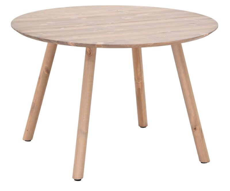 Palma pyöreä ruokapöytä Ø115 cm antiikkipetsattu