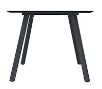 Palma ruokapöytä 180x90 cm musta