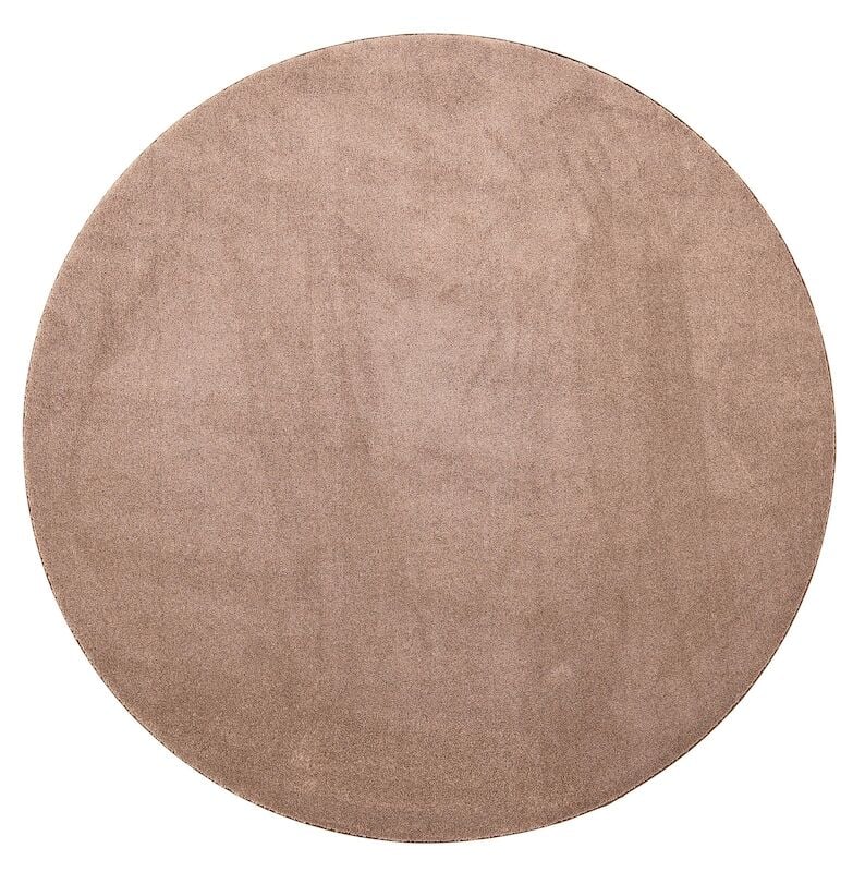 VM Carpet Puuteri nukkamatto pyöreä ruskea