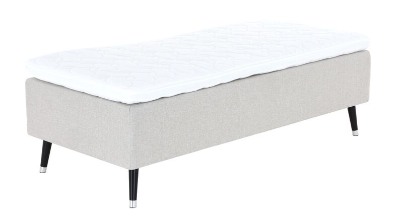 Unia 600 runkopatjapaketti 90x200 cm L beige, unia muoto pp, jalat 23cm viona