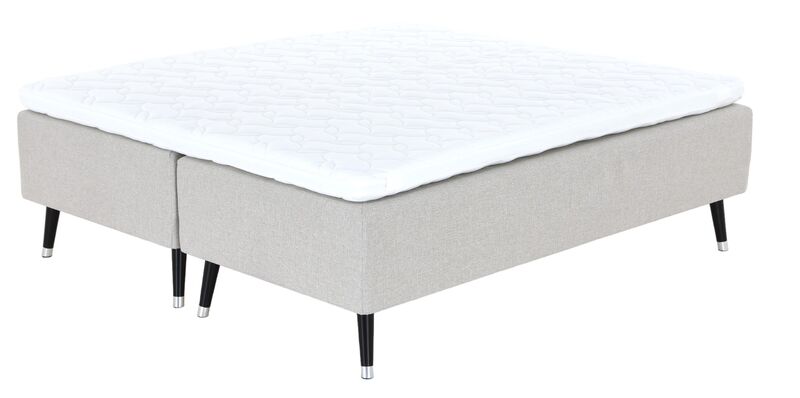 Unia 600 runkopatjapaketti 180x200 cm L beige, unia muoto pp, jalat 23cm vion