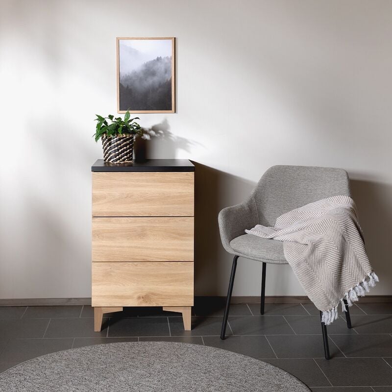 Niklas lipasto 50 cm N1.1 hunaja tammi/musta