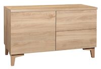 Niklas matala lipasto 100 cm N9.1 hunaja tammi
