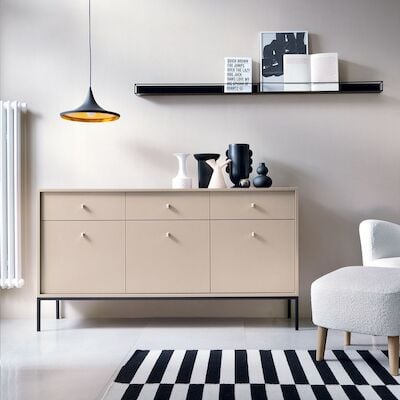 Fine senkki 153x39x83 cm sininen