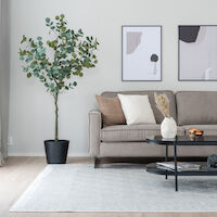 Gaala viskoosimatto 160x230 cm pellava
