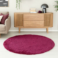 Rondo nukkamatto Ø160 cm pyöreä pinkki