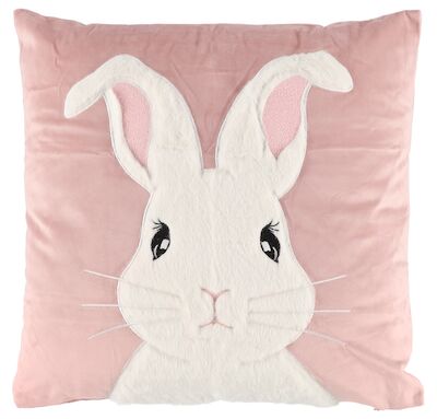 4Living Honey Bunny koristetyyny 45x45 cm vaaleanpunainen