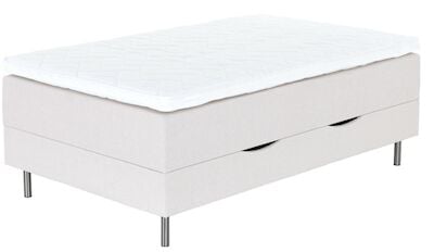 Unia säilytyslaatikkosänkypaketti 140x200 t.harmaa, 8 cm prof vm, 10cm jalat