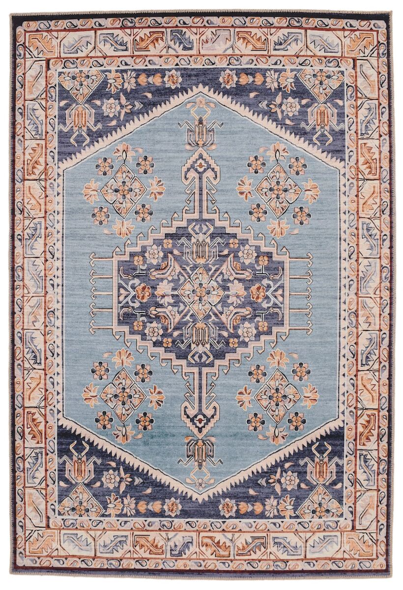 Veke Jaipur matto 160×230 cm sininen