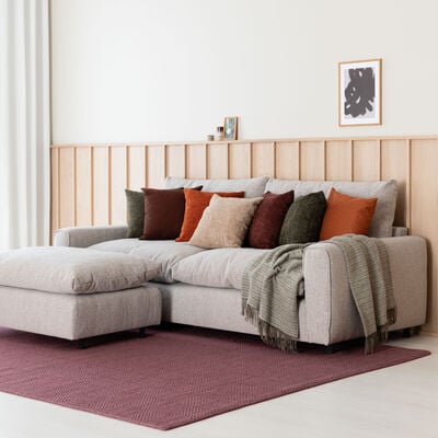 Kumpare villamatto 160x230 cm viininpunainen