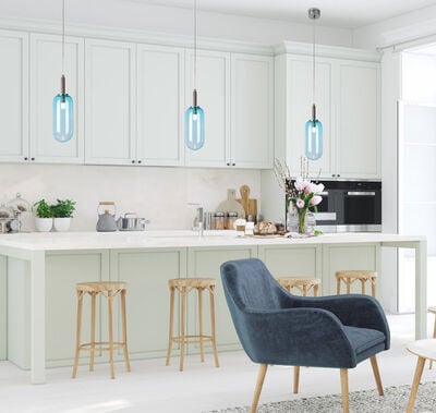 Candellux Fiuggi riippuvalaisin hopeanharmaa