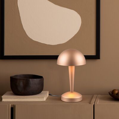 Trio Canaria pöytävalaisin mattamessinki/valkoinen