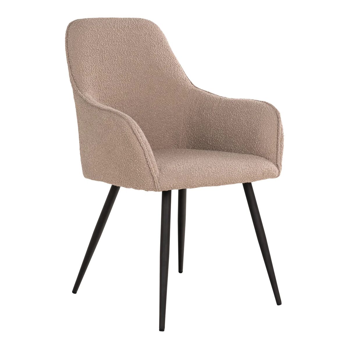 House Nordic Harbo tuoli beige HN1233, mustat jalat