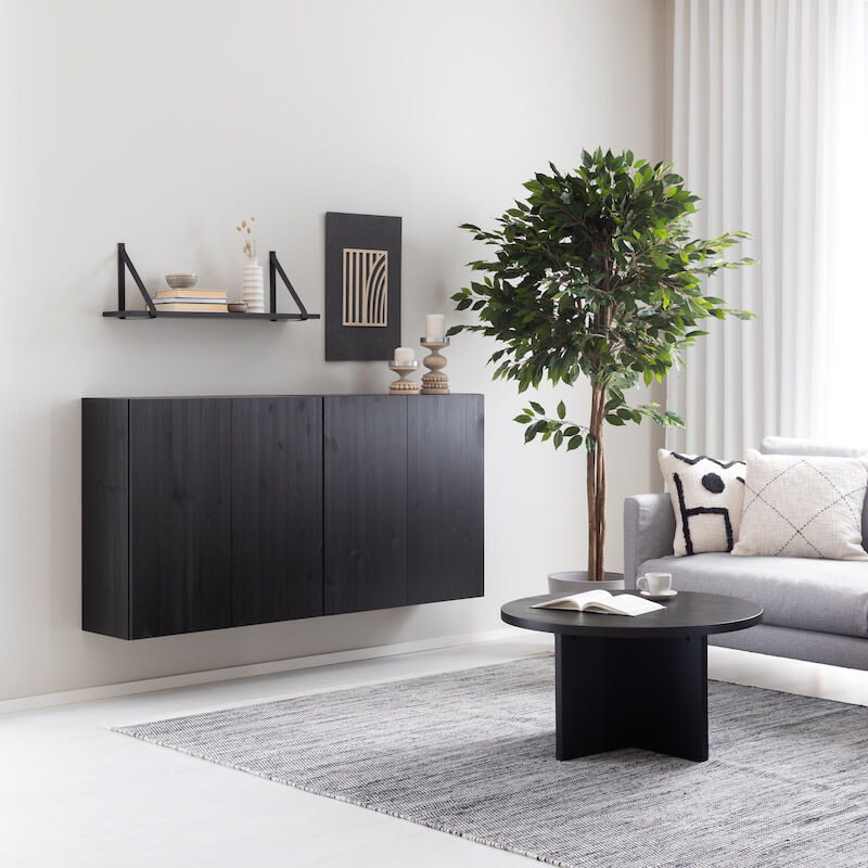 Havu kaappi 160x32 cm hiili