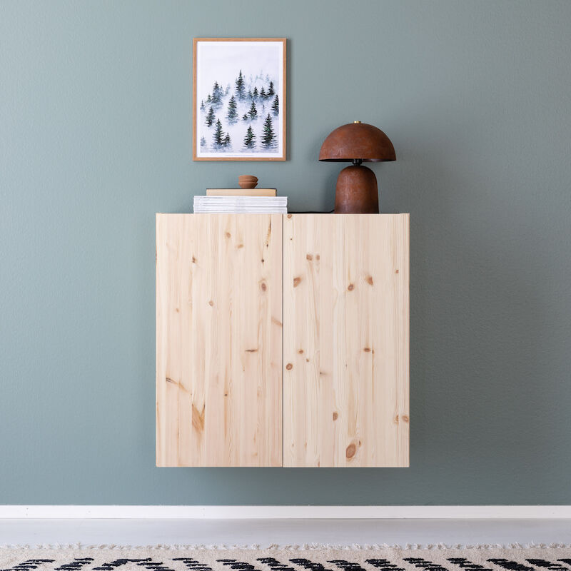 Havu kaappi 80x32 cm puuvalmis