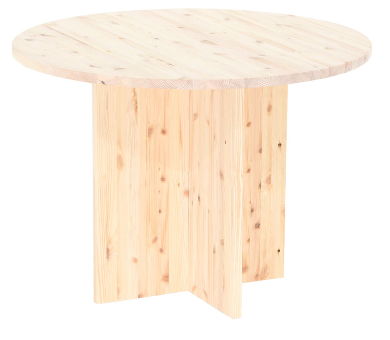 Havu pyöreä ruokapöytä Ø100 cm puuvalmis