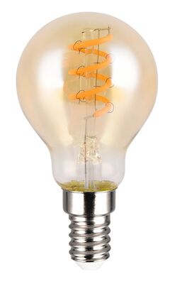 Trio LED-lamppu E14 filament mainoskupu 4W 150lm 1800K meripihka switch dimmer