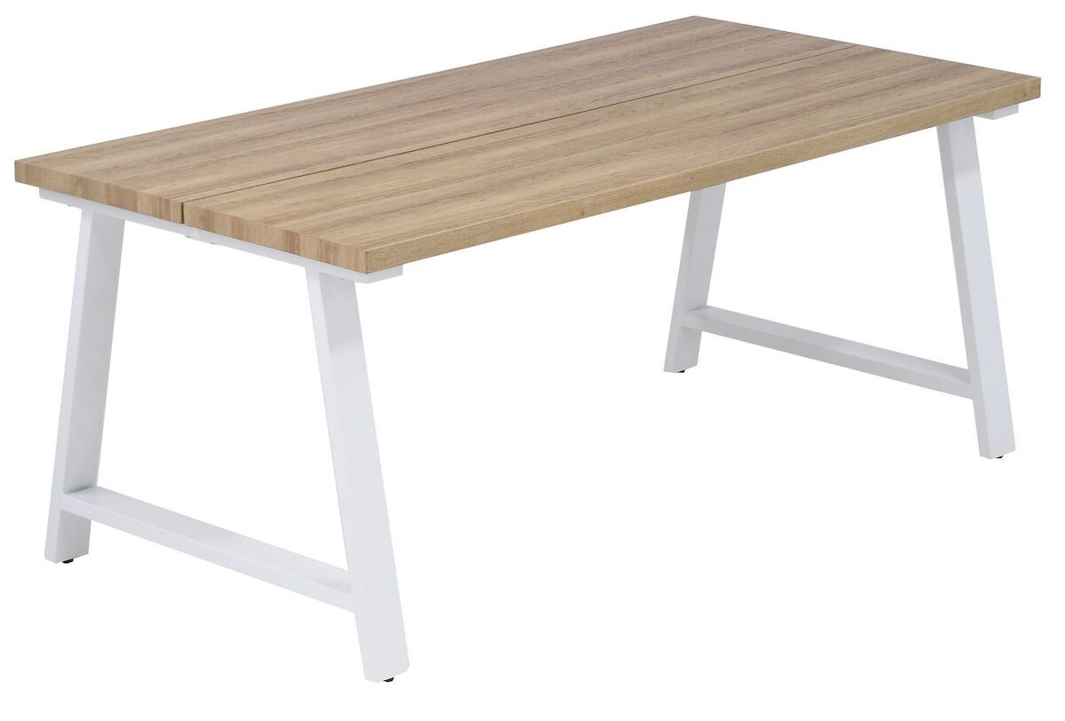 Kielo ruokapöytä 140×80 cm tammi/valkoinen