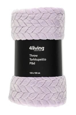 4Living Mila torkkupeitto 125x150 cm beige