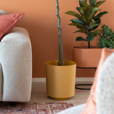 4Living Gama Textil ruukku Ø30 cm okra