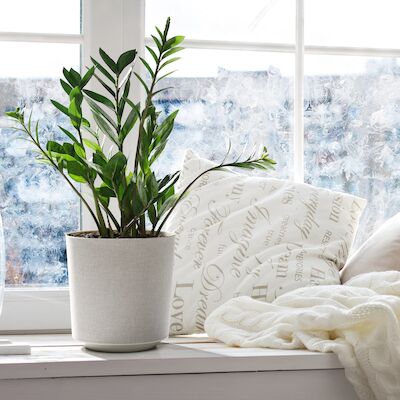 4Living Gama Textil ruukku Ø30 cm harmaa