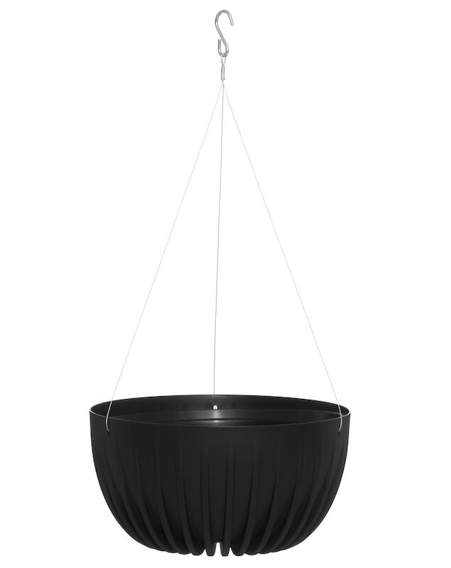 4Living Mira amppeli ECO Ø30 cm musta