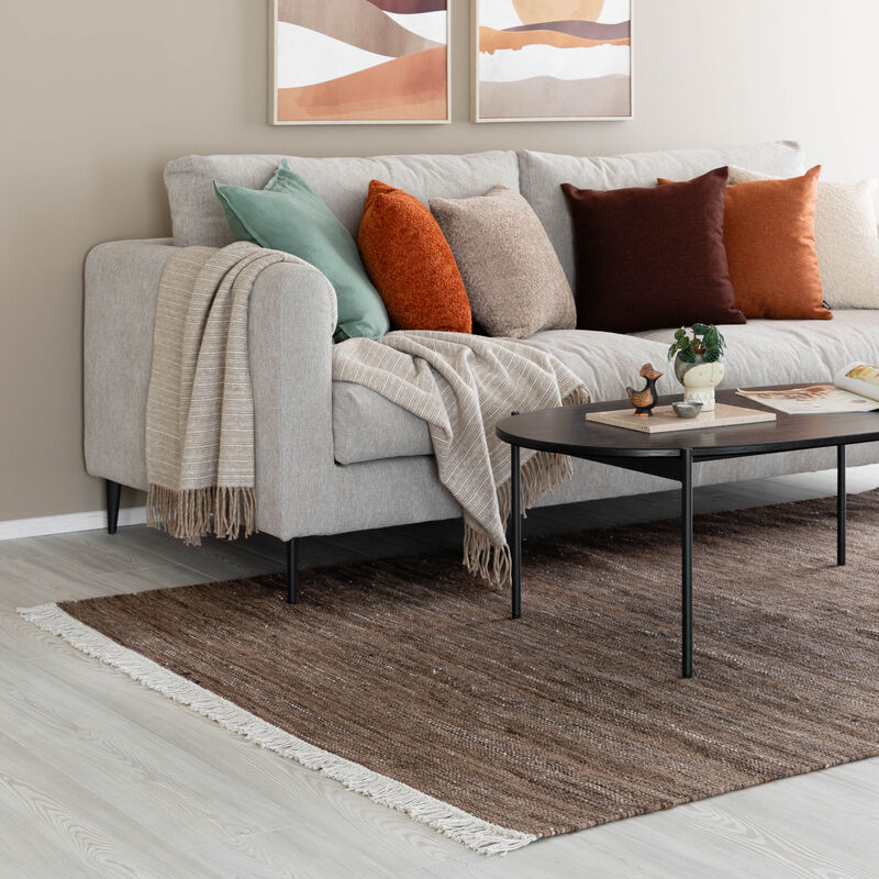 Keitele villamatto 160x230 cm ruskea