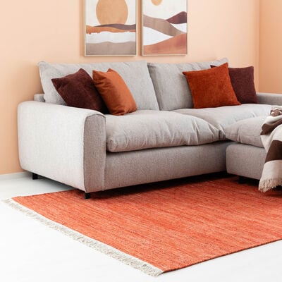 Keitele villamatto 80x200 cm sininen
