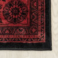 Aladdin viskoosimatto 200x290 cm punainen