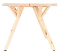 Lana lankkupöytä 200x88 cm puuvalmis