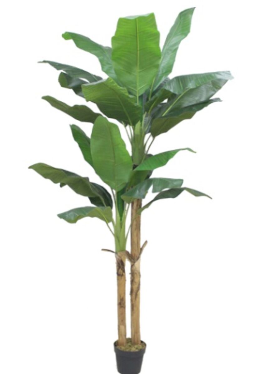Veke Banaanipuu tekokasvi 210 cm vihreä