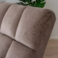 Otso nojatuoli beige wind 70, musta jalka
