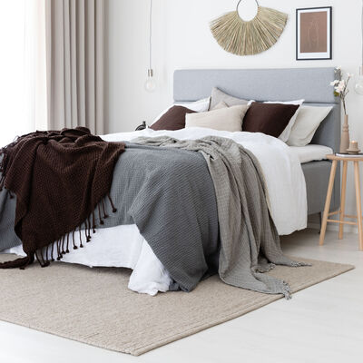 Anna villamatto 80x200 cm harmaa