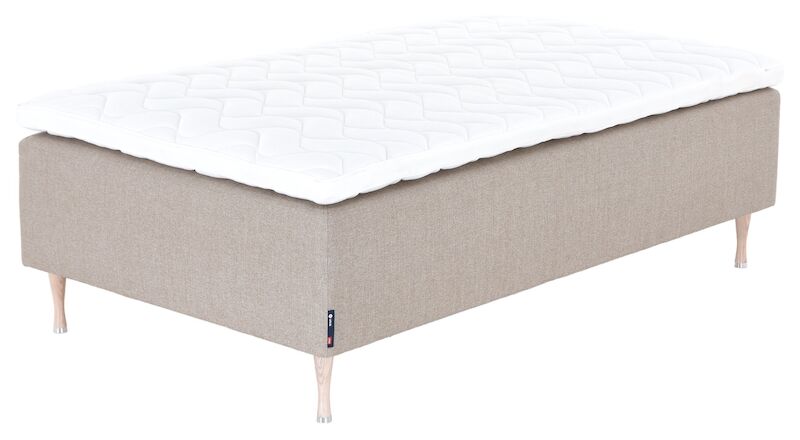 Unia Kulta runkopatjapaketti 120x200, beige Samoa 1, saarni jalat 20 cm