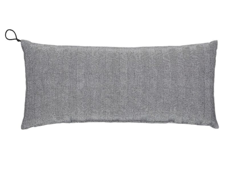 Anno Havu saunatyyny 20x45 cm musta/valkoinen