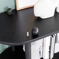 Askel avohylly 165x81 cm hiili
