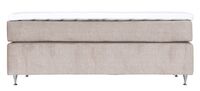 Unia Platina jenkkisänkypaketti 160-180, shampanja jalat, beige Voque 02
