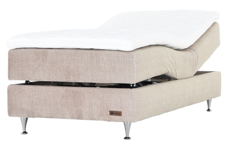 Unia Platina moottorisänkypaketti 80-90, shampanja jalat, beige Voque 02