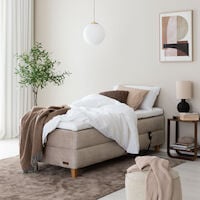 Unia Platina moottorisänkypaketti 80-90, tammi jalat, beige Voque 02