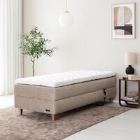 Unia Platina moottorisänkypaketti 80-90, tammi jalat, beige Voque 02