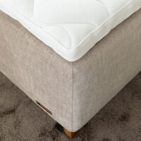 Unia Platina runkopatjapaketti 80 L ergo, tammi jalat, beige Voque 02 lähikuva