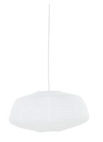 Black rice paper pendant lamp