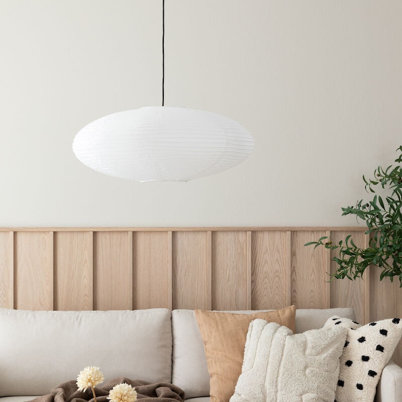 Ufo riisipaperi riippuvalaisin 60 cm