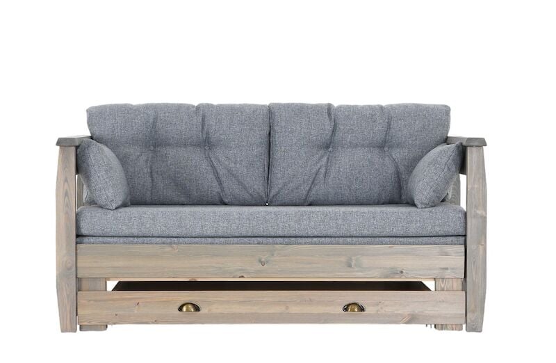 Janne laveripaketti 2-istuttava harmaa, harmaa Hygge 90