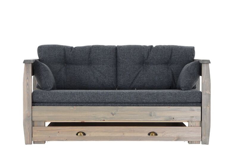 Janne laveripaketti 2-istuttava harmaa, tummanharmaa Hygge 96